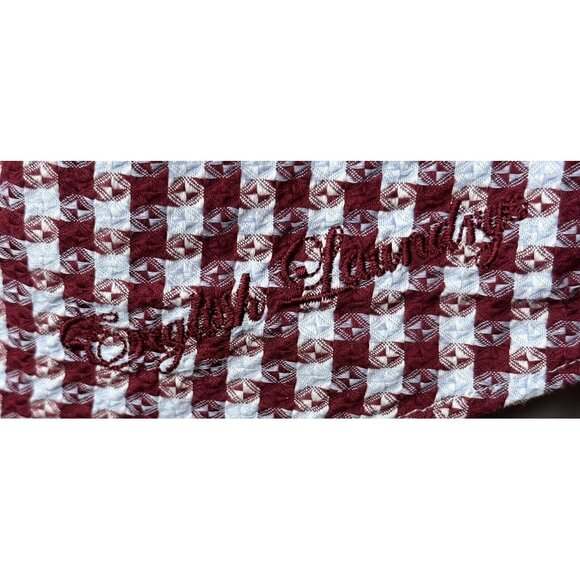 English Laundry Mens Dress Shirt Geometric Flip Cuff Long Sleeve Size Small - Picture 6 of 10